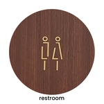 【🚻restroom】トイレステッカー