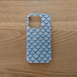 ミナペルホネン　受注作成　*mermaid*ベージュ*　minaperhonen　iphoneケース　スマホケース