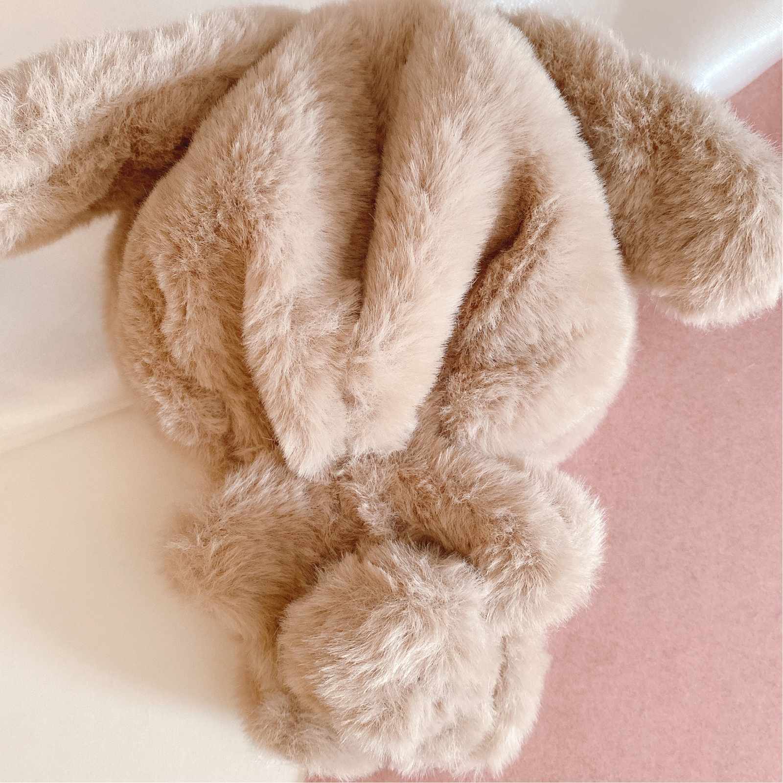 もこもこぬい服 うさぎ(垂れ耳)の着ぐるみ 10～12、15～17cm向け