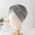 くったりWOOLスムース 幅広ヘアバンド / ターバン   