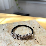 美空のパラコードヘアゴム(ひら編み)