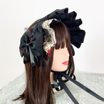呂色×編み上げボンネット風②ヘッドドレス