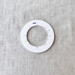 【受注生産】直径45ｍｍ　てまり定規ドーナツさん　