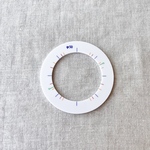 【受注生産】直径50ｍｍ　てまり定規ドーナツさん　