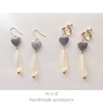 vintage heart pierce