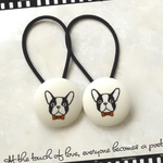 【送込】フレブル くるみボタン ヘアゴム