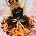 気まぐれシリーズ🎃限定1着　ビックリボンのハロウィンドレス
