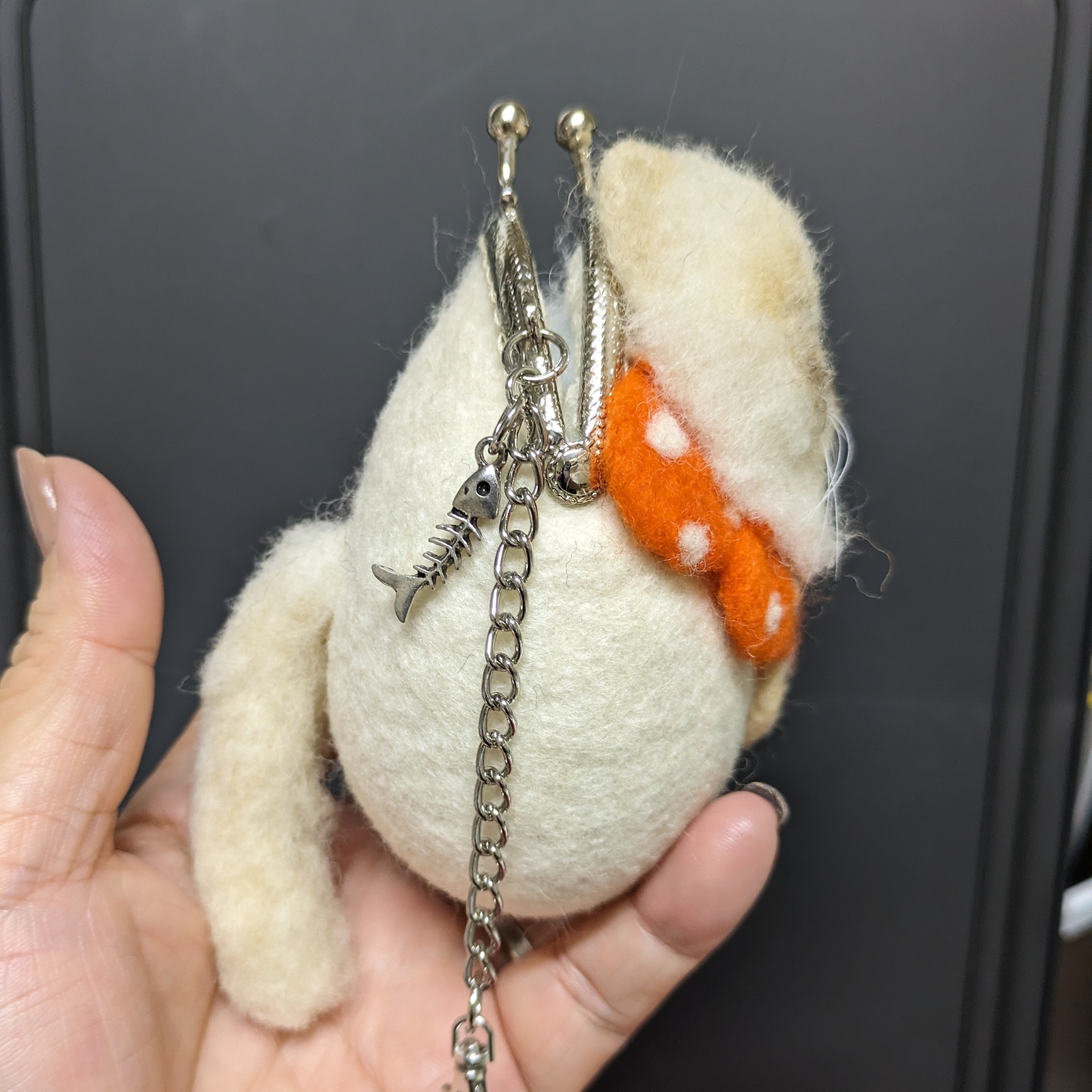 エキゾチックショートヘアのコロンッとがま口 エキゾチックショートヘアのコロンッとがま口
