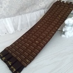 フリル付きデフトバン　とろける板チョコレートベーシック