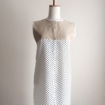 CREAMY DOT DRESS
