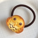フクロウパンのヘアゴム