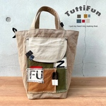 tuttifun＊FUNポケットの帆布バッグ