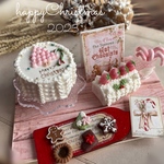 クリスマスのニットケーキ受注制作