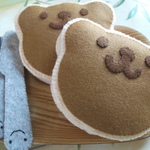 フェルト ままごと くまさん ホットケーキ