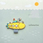 名札付けワッペン　［submarine。］ワッペン　お名前ワッペン