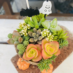 1点限り！多肉寄せ植え ハロウィン