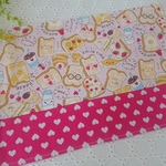*＊新作＊*  20×30cm 食パン ハート いちご 水玉 ランチョンマット