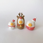 🎄クリスマスぴよこ隊 (3匹セット)