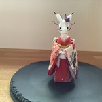 干支　【たつ】　ちりめん　