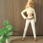 barbie用　トップス　イエロー
