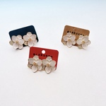 白桜花のピアス（一個）