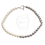 CHN-087-R【1個入り】ネックレスボールチェーン,ball chain necklace