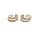 ERG-2518-G【2個入り】ラウンドイヤーカフ/Round Earcuffs Earrings