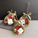 一点物【クリスマス】個性が可愛いブッダナッツ Noel／クリスマス飾り・置物
