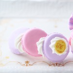 マカロンバレッタラベンダー×ピンク