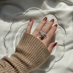 point tiare ring _ポイント ティアレ リング