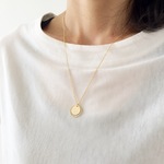 circle　ロングネックレス