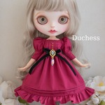 ブライス服 アウトフィット 洋服 ワインワンピ