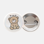 缶バッチ32mm くま