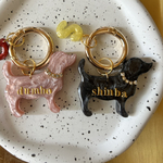 わんちゃん・猫ちゃん迷子札　シュナウザー・チワワ・プードル・ダックス・柴犬等・骨型あります^ - ^