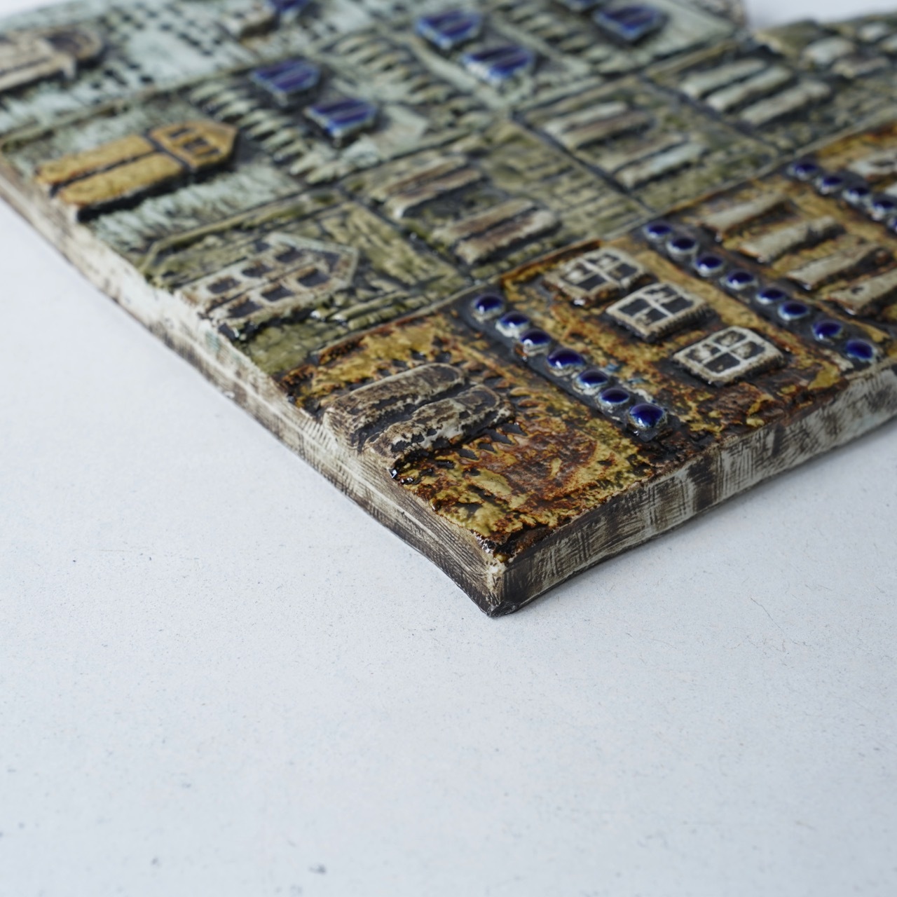 リサラーソン　陶板　市街地ガムラスタン リサラーソン 陶板 市街地ガムラスタン - メルカリ