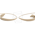 ERG-520-G【2個入り】バンドフープピアス,Thick Band Hoop Earring Post