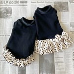 温かダルメシアンなお洋服　　犬服(送料込み価格)