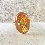 〜金木犀の花瓶〜 リング/ネックレス/ブローチ