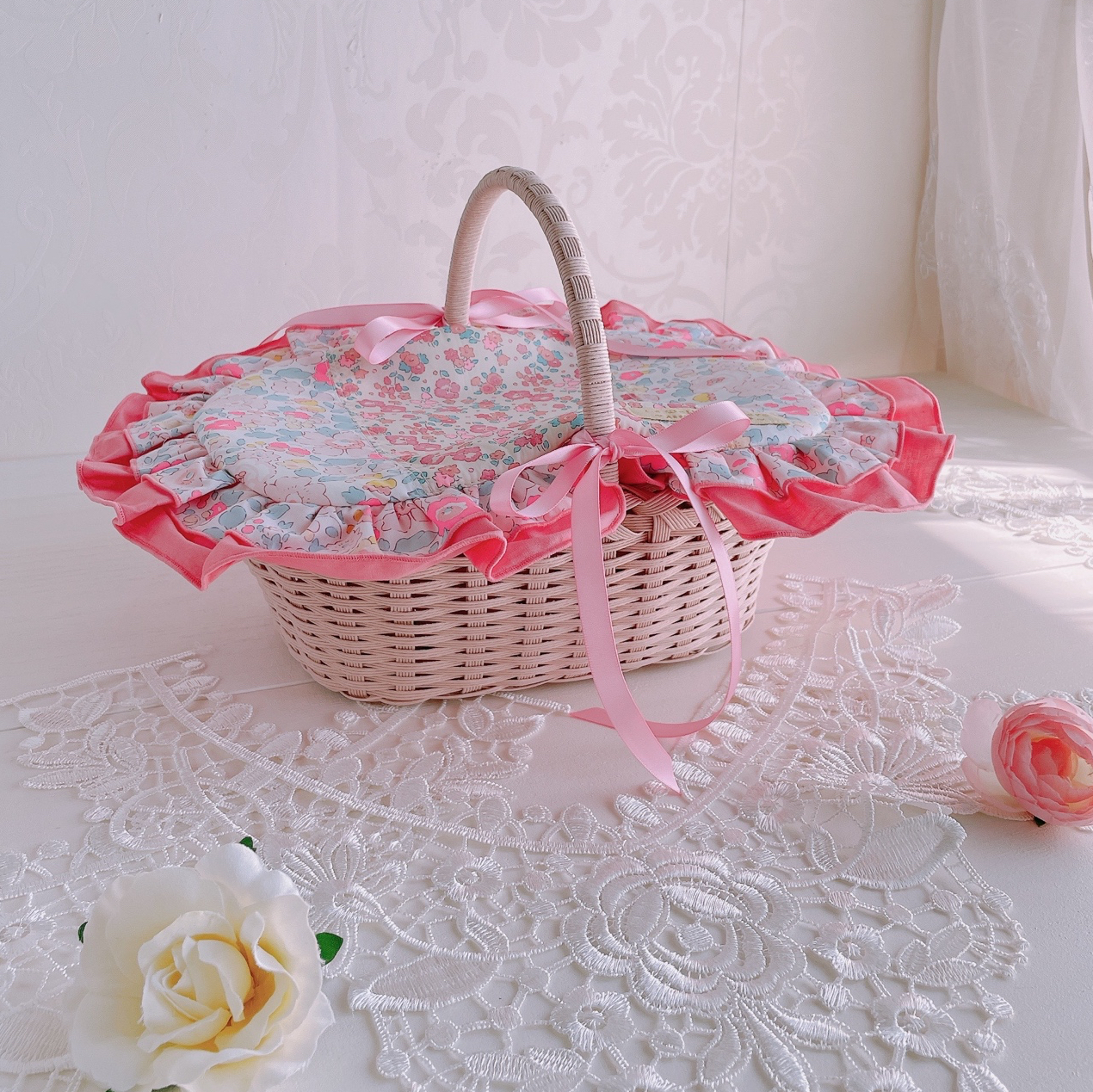 ハンドメイド ピクニックバスケット ピクニックバスケットの人気通販 | minne byGMOペパボ 国内最大