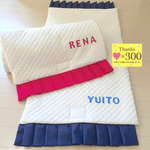 お名前入お昼寝マット♡出産祝い♡