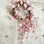 枝垂れ桜のリース VII「受注制作」