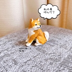 柴犬　犬　ミニチュア　フィギュア　置物　粘土　オブジェ