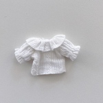 JANAYA オビツ11 ob11服　半袖　フリル　ブラウス　白色　翌日発送