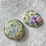 【onihei8790さまオーダー品】リネンと刺繍の2点セット