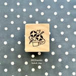 963hanko 消しゴムはんこ: アサガオ