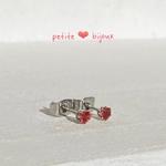 レッドオレンジサファイア 【マダガスカル産】 3mm サージカルステンレス製 ピアス