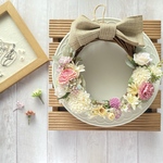 フラワーリース𖦊ᴘɪɴᴋ ᴀɴᴅ  ᴡʜɪᴛᴇ