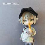 チャイナトップス(ネコちゃん)＋餃子バッグのセット