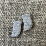 オビツ11 靴下　 short  grey