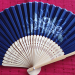 ✨数量限定✨大人っぽいキラキラ薔薇の扇子【送料込み】